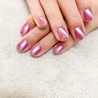 ネイル ゴテゴテ💙ワンホン リオナのネイルデザイン