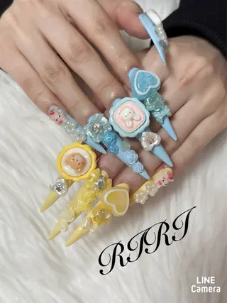 ネイル riri オーナーのネイルデザイン