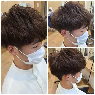 ショート パーマ 【ネウィ天王寺 】seiyaのヘアスタイル