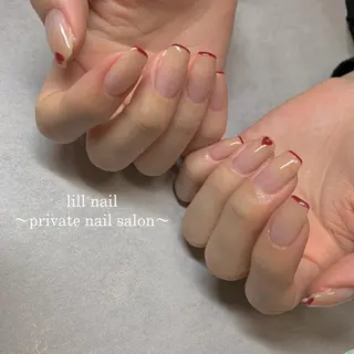 ミディアム pllia beautyのネイルデザイン