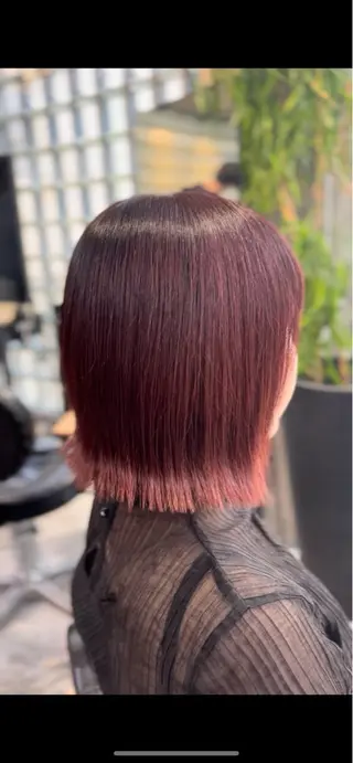 カラー 小野寺 歩海のヘアスタイル