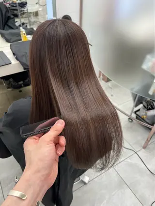 ロング カラー パーマ COA GINZA所属・COA GINZA とざわ そうしのヘアスタイル