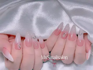 ネイル MxS Nail 【長さだし/フィルイン/マグネット/ワンホンネイル/韓国ネイル/パラジェル】所属・M×S Nail みなのネイルデザイン