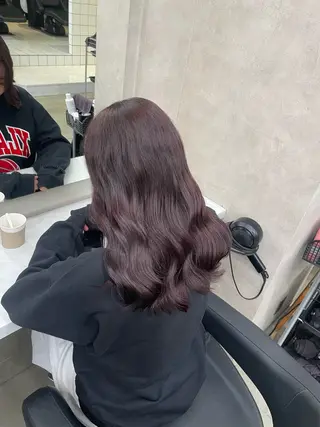 ロング カラー ヘアアレンジ 💗横浜美容室 💗HARUNAのヘアスタイル