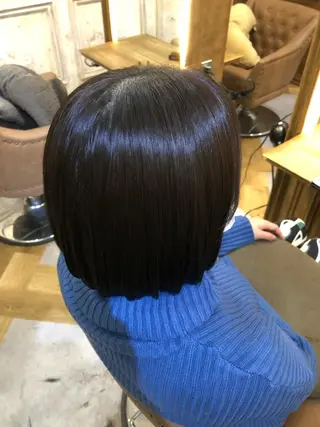 ショート パーマ Carina所属・セン北徒歩５分 キシタクのヘアスタイル