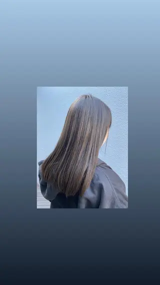 ロング カラー 丹生 滉太のヘアスタイル