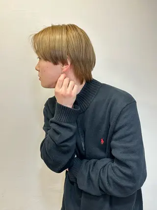 ショート カラー メンズ ボブ・レイヤー支持 No.1/Ryokiのヘアスタイル