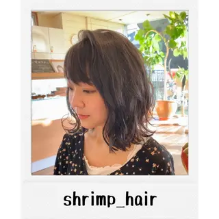 ミディアム 小杉輝/ショート /艶カラー✨のヘアスタイル