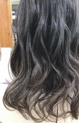 ロング カラー Snaly カラー特化ページのヘアスタイル