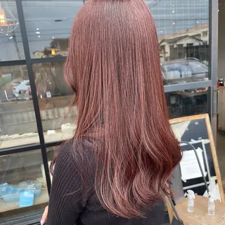 ロング カラー 한국 스타일ෆ˚* 🎀オビツメイ🎀のヘアスタイル