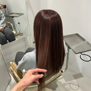 ロング カラー ✨ハイトーン/暗髪/ ハイライト/松岡✨のヘアスタイル