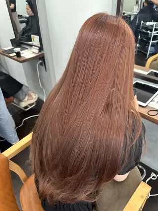カラー 名駅/艶カラー/原田 永遠のヘアスタイル