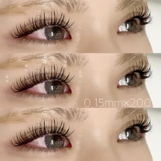 マツエク・マツパ apom 森分のマツエク・マツパデザイン