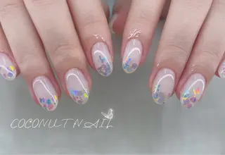 ネイル 神田 ココナッツのネイルデザイン