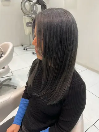 セミロング 小林 太樹のヘアスタイル