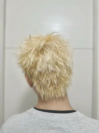 ショート カラー メンズ HIKARIS nakazaki &所属・HIKARIS /eishoのヘアスタイル