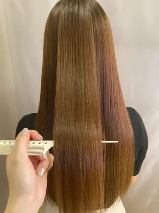 ロング 宮原 佳苗のヘアスタイル