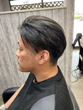 ショート メンズ 福澤玲央／博多／千代 ／メンズカットのヘアスタイル