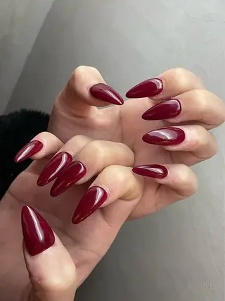 ロング solu nail所属・碇 千波のネイルデザイン