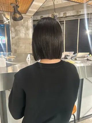 ミディアム カラー ショートカット募集中 /NAGISAのヘアスタイル