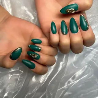 セミロング ネイル 下妻市ﾈｲﾙｻﾛﾝ M_styleのネイルデザイン