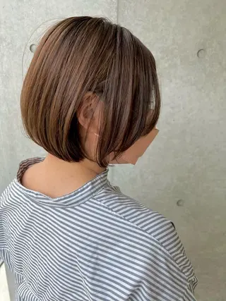 ショート 【髪質再整&黄砂除去 カラー】⚜️ぐっちのヘアスタイル