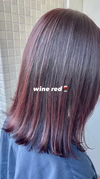 ミディアム カラー ブリーチ/ハイトーン 🌏💊RAINEのヘアスタイル