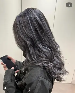 カラー salonLEPIA 川嶋宏旭 栄 矢場町のヘアスタイル