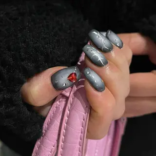 ネイル 8113 海外/y2k/韓国のネイルデザイン