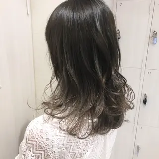 カラー ショート/ボブ/ 白髪ぼかし/しんやのヘアスタイル