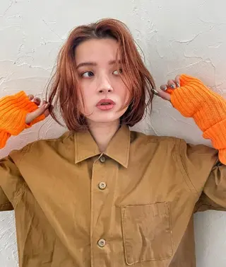 ミディアム 小田川 竜也のヘアスタイル