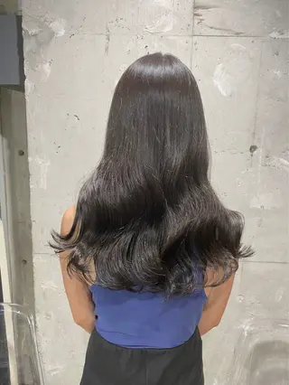 ロング カラー 🟦ニュアンス/メン ズパーマ横浜🟦のヘアスタイル