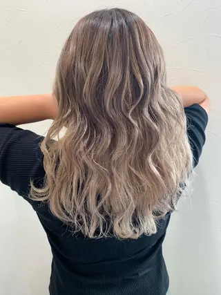 セミロング カラー 栗原 大輔のヘアスタイル