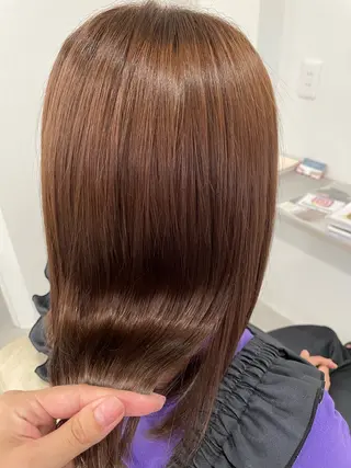 ミディアム 平松 ともみのヘアスタイル