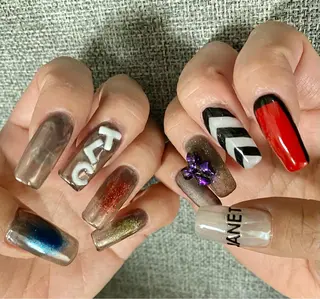 ネイル 岩澤 恵子のネイルデザイン