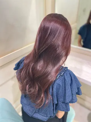 ロング カラー 透明感カラー/ kazusaのヘアスタイル