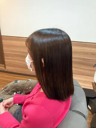 ミディアム Annon プライベートサロンのヘアスタイル