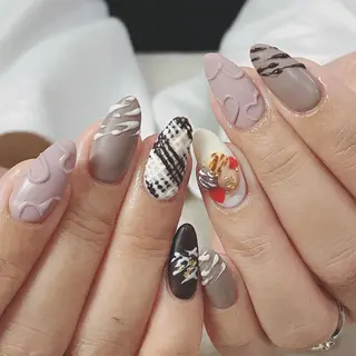 ネイル Allure小山店 後藤文香のネイルデザイン