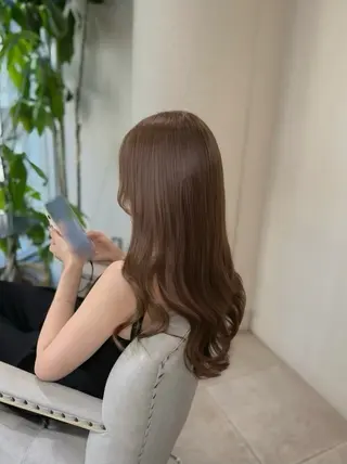 カラー ハイトーン✨艶髪💘 💘 AYANO💘のヘアスタイル