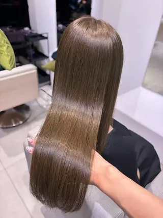 ロング カラー 銀座/髪質改善/韓国 カラー🍓原田侑依のヘアスタイル