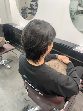 ショート メンズ 野町好花 レイヤー/髪質改善のヘアスタイル