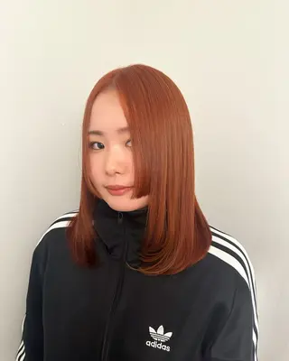 ミディアム Hana ハイトーン🕯🩰のヘアスタイル