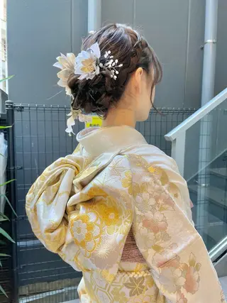 ヘアアレンジ ダブルカラー🦖 /髪質改善⚡️しおりのヘアスタイル