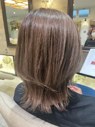 ミディアム 🍒💓青山 佳代💓🍒のヘアスタイル