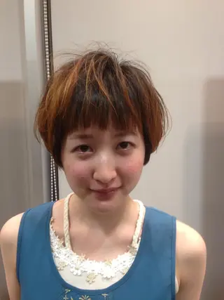 ショート 鈴木 晃一のヘアスタイル