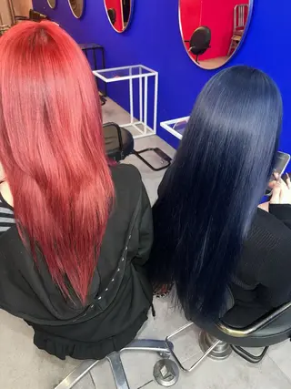 ロング AIRA/ブリーチ ‪/透明感カラーのヘアスタイル