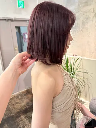 ショート カラー 武田美空🐇 ボブ/暖色カラー🌷のヘアスタイル