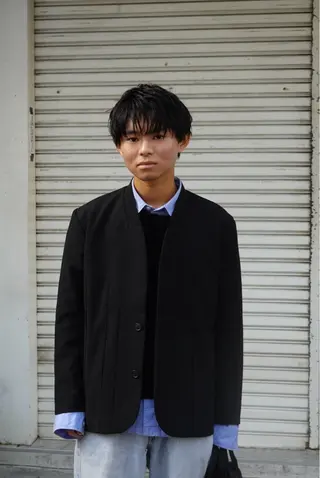 ショート メンズ メンズカット/パーマ /ユアサシュンスケのヘアスタイル