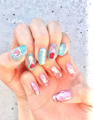 ネイル Liennail 持込デザインやり放題のネイルデザイン