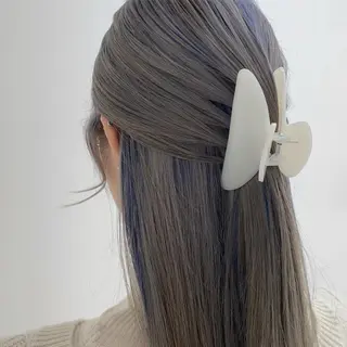 ロング カラー aoi ♡グレージュ ・ベージュカラーのヘアスタイル